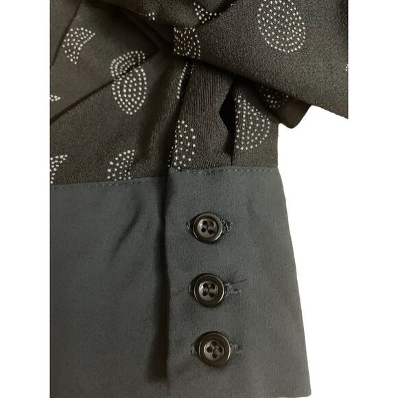 Modcloth Women's Dark Blue/ Black A-Line Casual Midi Dress Size 4X - Picture 4 of 9